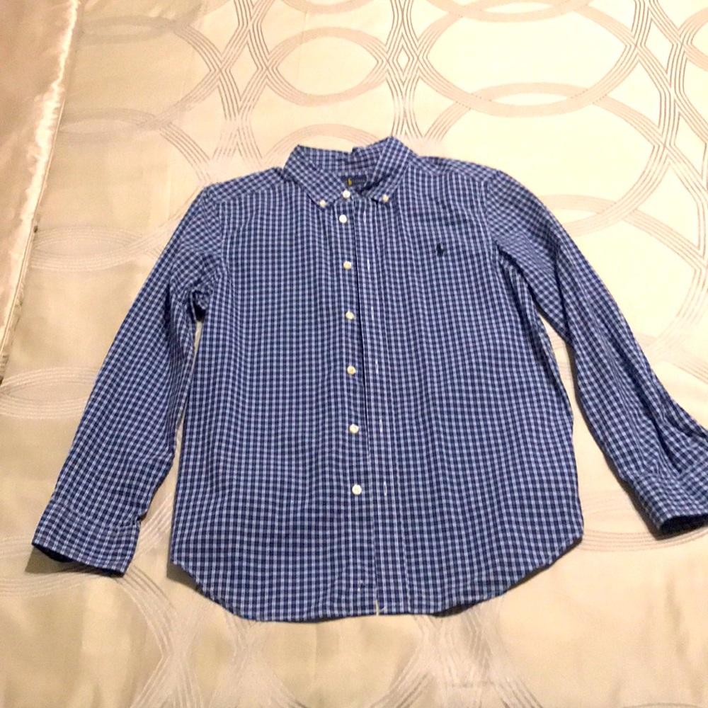 EUC Ralph Lauren button down 100% cotton